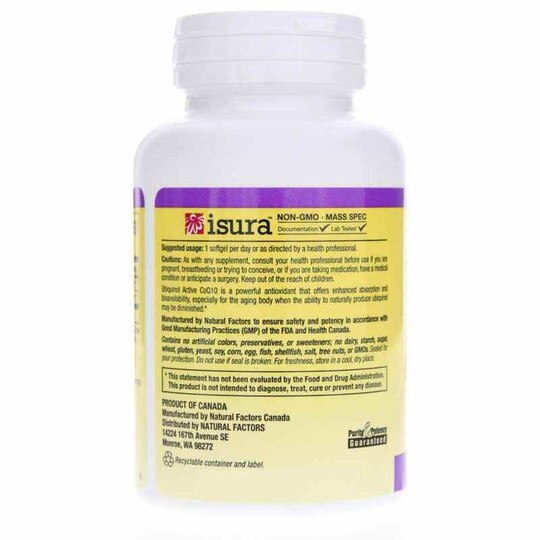 Ubiquinol Active CoQ10 200 Mg, NF